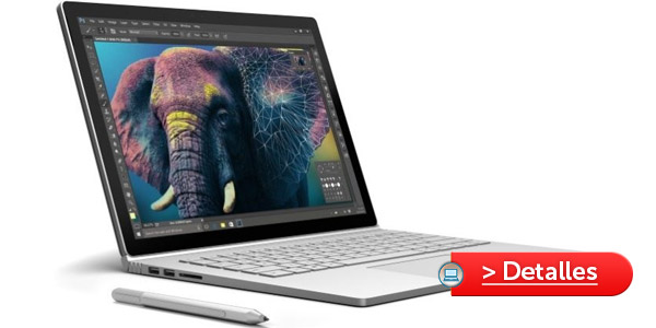Microsoft Surface Book 2018 mejores ultrabook