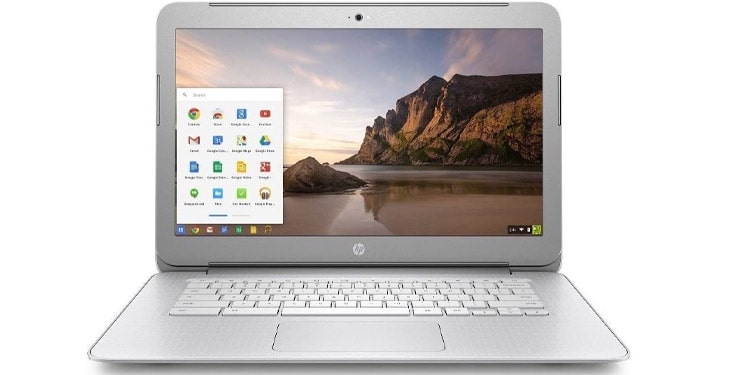 Laptop Chromeook HP economica para tareas simples
